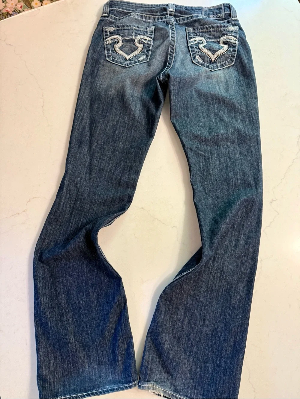 Big Star Women's Medium Blue Bootcut Jeans - Picture 3 of 5